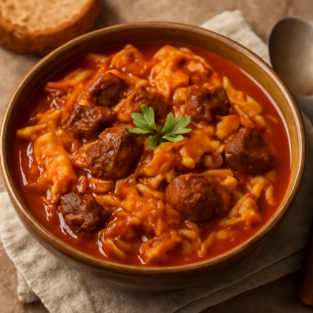 Nationalgericht Deutschland: Krautgulasch (DDR Rezept)