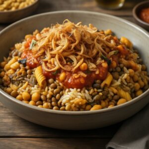 Nationalgericht Ägypten: Kushari (Rezept) Nationalgericht Ägypten: Kushari (Rezept)