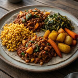 Nationalgericht Äthiopien: Gemüsecurry (Rezept)