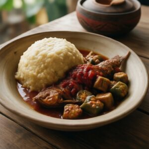 Nationalgericht Angola: Funje (Rezept)
