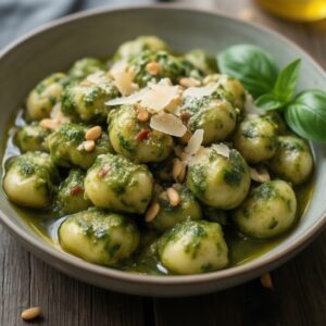 Nationalgericht Argentinien: Gnocchi mit Pesto (Rezept)