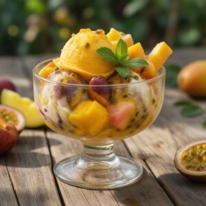 Nationalgericht Bahamas: Fruchtige Sorbets (Rezept)