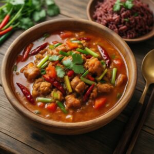 Nationalgericht Bhutan: Jasha Maroo (Rezept)