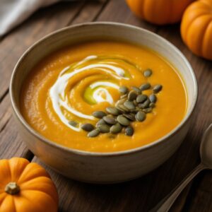 Nationalgericht Bosnien: Kürbiscremesuppe mit gerösteten Kernen (Rezept) Nationalgericht Bosnien: Kürbiscremesuppe mit gerösteten Kernen (Rezept)