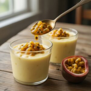 Nationalgericht Brasilien: Mousse de Maracujá (Rezept)