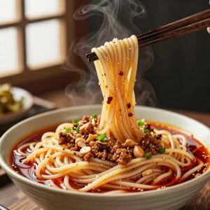 Nationalgericht China: Dan Dan Nudeln (Rezept)