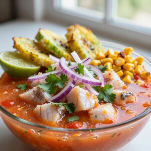 Nationalgericht Ecuador: Ceviche de pescado (Rezept)