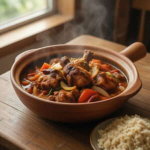 Nationalgericht Elfenbeinküste: Poulet Kédjénou (Rezept)