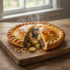 Nationalgericht England: Cornish Pasty (Rezept)