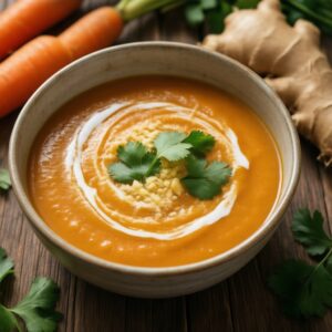 Nationalgericht Fiji: Karottensuppe mit Ingwer (Rezept)