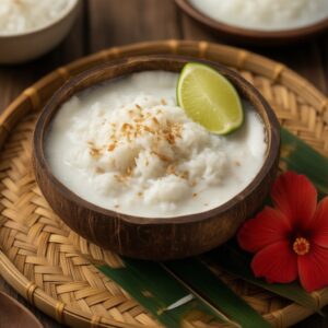 Nationalgericht Fiji: Kokosnussreis (Rezept)