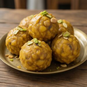 Nationalgericht Indien: Besan Ladoo (Rezept)