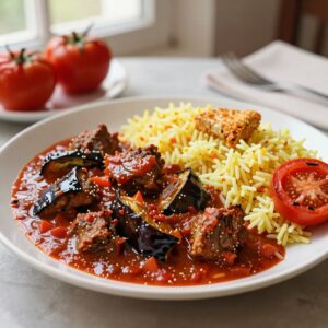 Nationalgericht Iran: Khoresht-e Bademjan (Rezept)