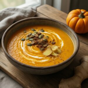 Nationalgericht Island: Kürbissuppe mit Ingwer (Rezept)