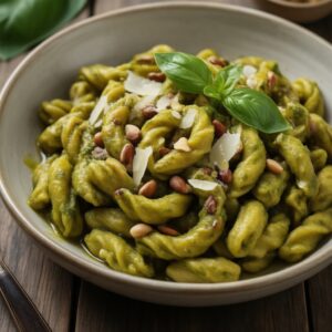 Nationalgericht Italien: Pasta mit Pesto Genovese (Rezept) Nationalgericht Italien: Pasta mit Pesto Genovese (Rezept)