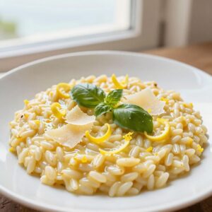 Nationalgericht Italien: Risotto al Limone (Rezept)