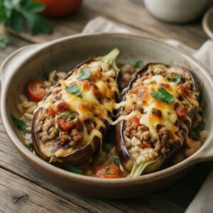 Nationalgericht Kroatien: Gefüllte Auberginen (Rezept)