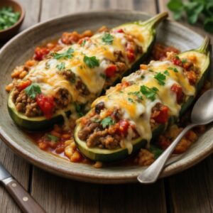 Nationalgericht Kroatien: Gefüllte Zucchini (Rezept)