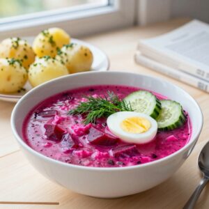 Nationalgericht Litauen: Šaltibarščiai (Rezept)