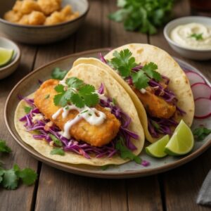 Nationalgericht Mexiko: Fischtacos (Rezept)