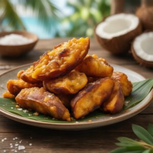 Nationalgericht Mikronesien: Frittierte Süßkartoffeln (Rezept)