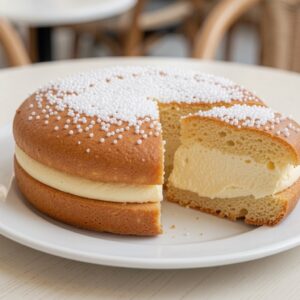 Nationalgericht Monaco: Tarte Tropézienne (Rezept)