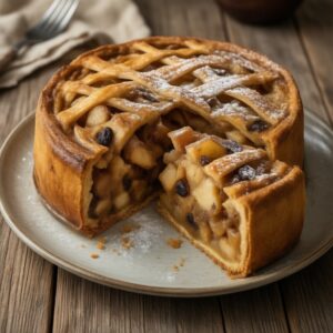 Nationalgericht Niederlande: Apfelkuchen mit Zimt (Rezept)