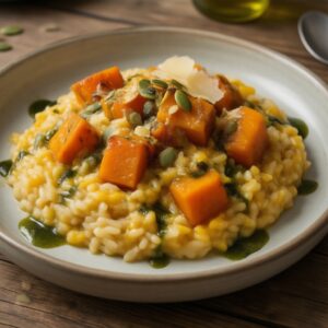 Nationalgericht Österreich: Kürbisrisotto (Rezept) Nationalgericht Österreich: Kürbisrisotto (Rezept)