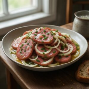 Nationalgericht Österreich: Saure Wurst (Rezept)