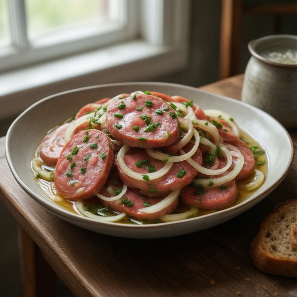Nationalgericht Österreich: Saure Wurst (Rezept)