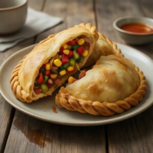 Nationalgericht Peru: Empanadas mit Gemüsefüllung (Rezept)