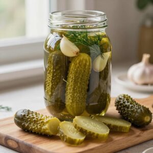 Nationalgericht Polen: Kiszone ogórki (Rezept)