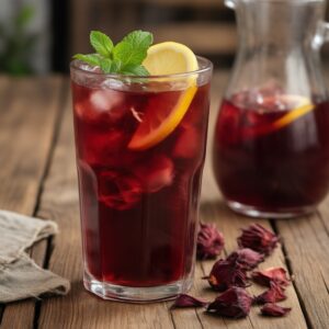 Nationalgericht Portugal: Hibiskus-Eistee (Rezept)