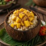 Nationalgericht Salomonen: Kokosreis mit Mango (Rezept) Nationalgericht Salomonen: Kokosreis mit Mango (Rezept)