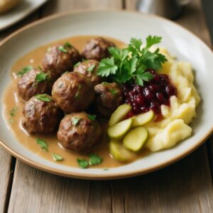 Nationalgericht Schweden: Köttbullar (Fleischbällchen) (Rezept)