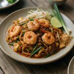 Nationalgericht Thailand: Pad Thai mit Garnelen (Rezept)