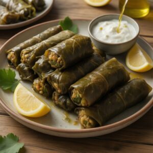Nationalgericht Türkei: Gefüllte Weinblätter (Rezept)