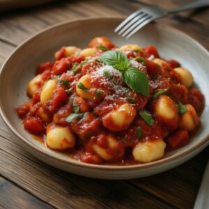 Nationalgericht Uruguay: Gnocchi mit Tomatensauce (Rezept)