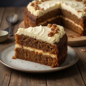 Nationalgericht Uruguay: Karottenkuchen mit Frischkäse-Frosting (Rezept)