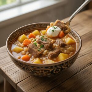 Nationalgericht Usbekistan: Mastava (Rezept)