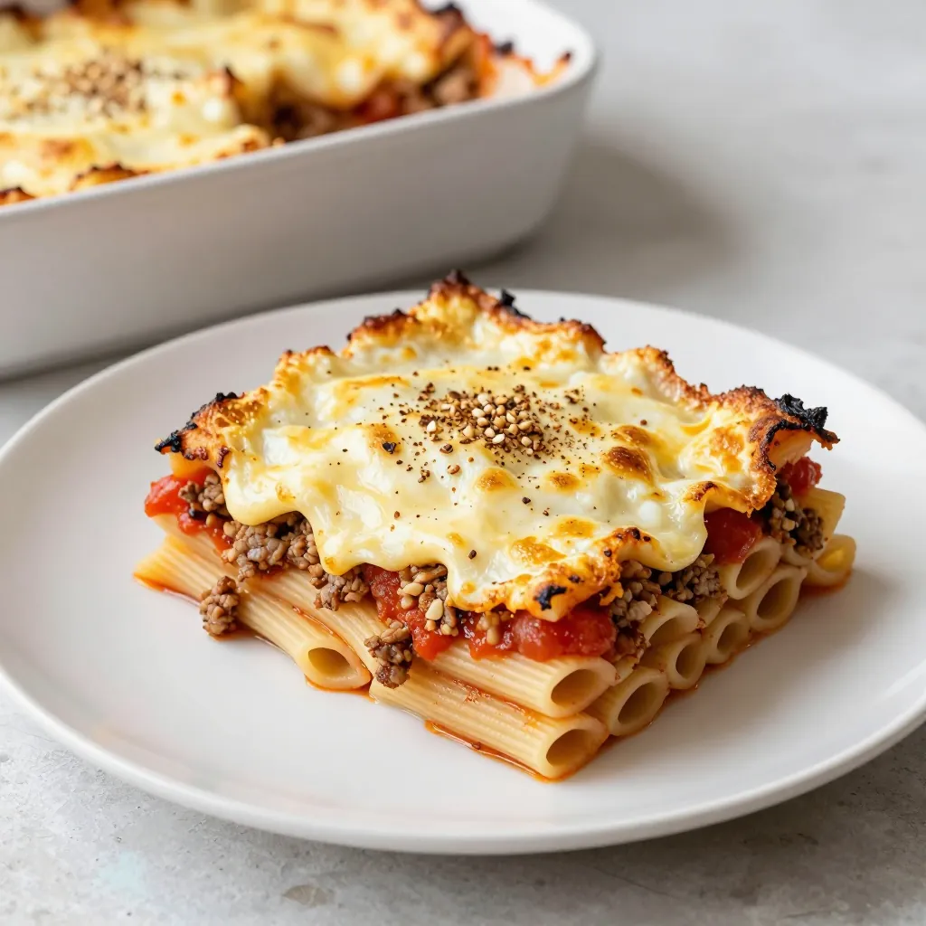 Nationalgericht Ägypten: Bechamel Pasta (Rezept)