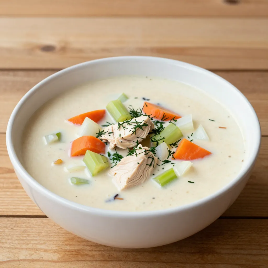 Nationalgericht Ägypten: Chicken Cream Soup (Rezept)