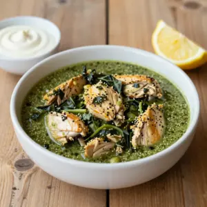 Nationalgericht Ägypten: Chicken Molokhia (Rezept)