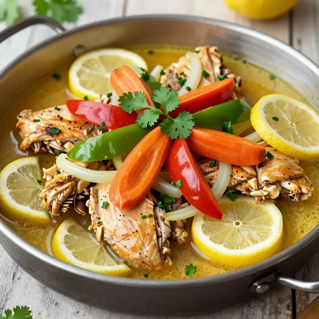 Nationalgericht Ägypten: Lemon Chicken Tagine (Rezept)