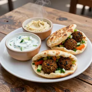 Nationalgericht Ägypten: Pita Bread Pockets (Rezept)