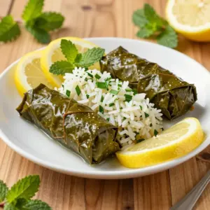 Nationalgericht Ägypten: Stuffed Grape Leaves (Rezept)