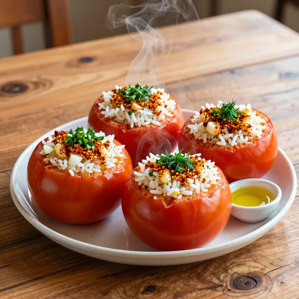 Nationalgericht Ägypten: Stuffed Tomatoes (Rezept)