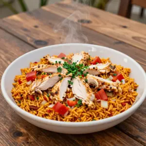 Nationalgericht Äquatorialguinea: Arroz con Pollo (Rezept)