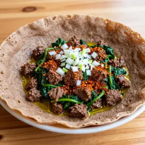 Nationalgericht Äthiopien: Gomen Kitfo (Rezept)