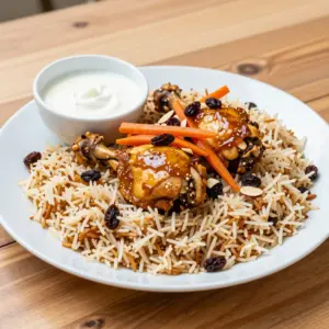 Nationalgericht Afghanistan: Qabili Palau mit Huhn (Rezept)
